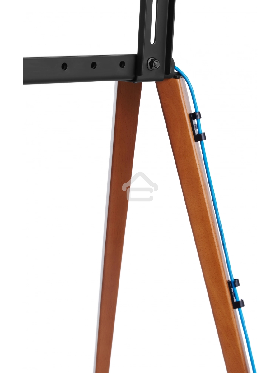 Подставка для телевизора Cactus CS-ST3646BKWN черный/орех 49