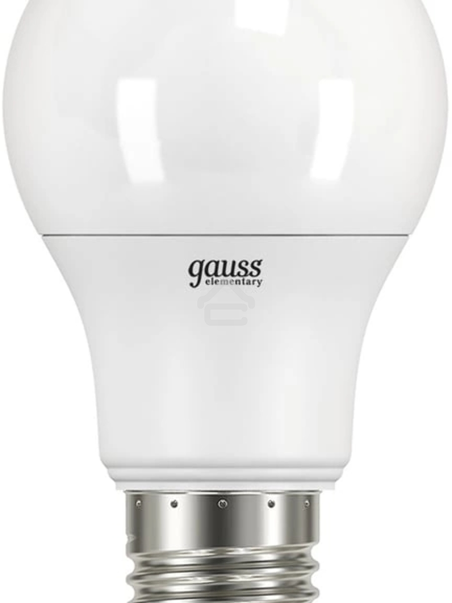 Светодиодная лампа GAUSS 23217A LED Elementary A60 7W E27 520lm 2700K 1/10/100 0