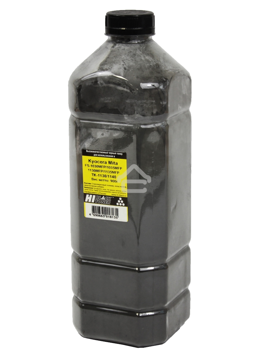 Тонер Hi-Black для Kyocera FS-1030MFP/1035MFP/1130MFP/1135MFP TK-1130/TK-1140, 900г,канистра