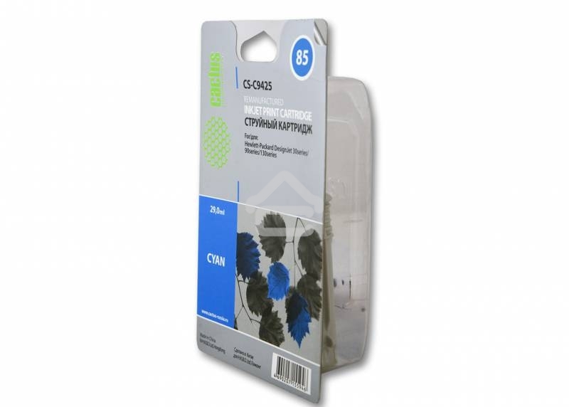 Картридж струйный Cactus CS-C9425 голубой для №85 HP DJ 30/130 (29мл)