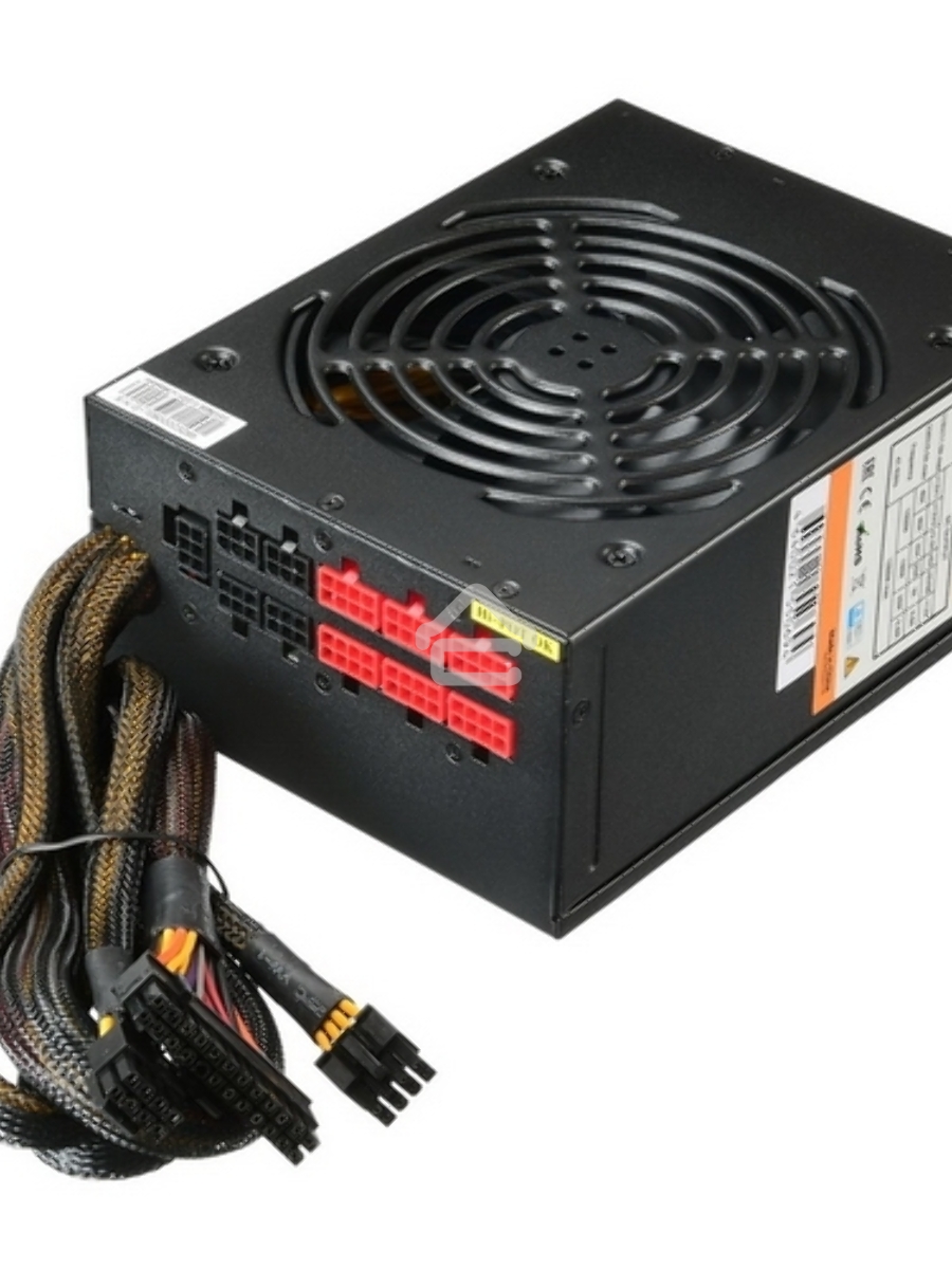 Блок питания CWT PUO1050V-G, 1050Вт, 80 PLUS Gold, 140мм, модульный, черный