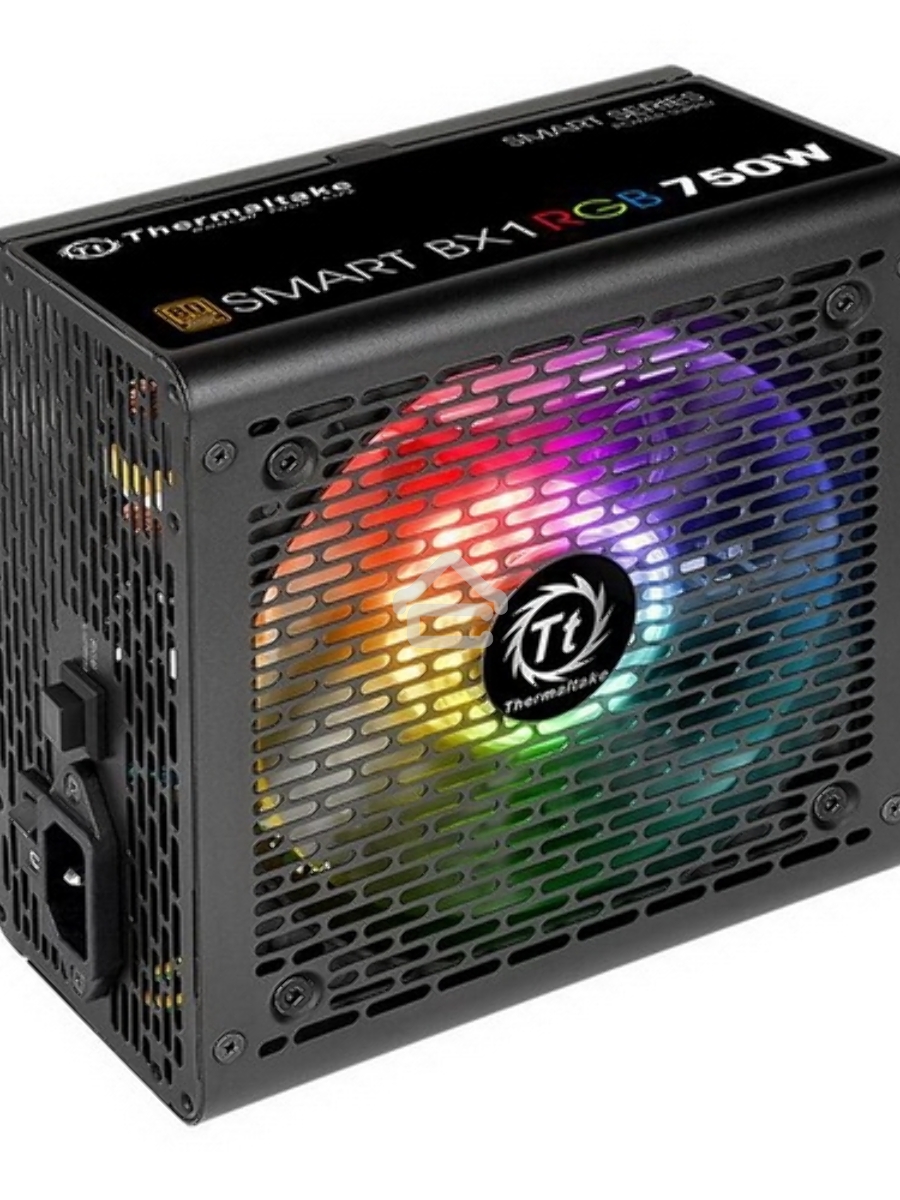 Блок питания Thermaltake Smart PS-SPR-0750NHSABE-1, 750Вт, 80 PLUS Bronze, 120мм, черный