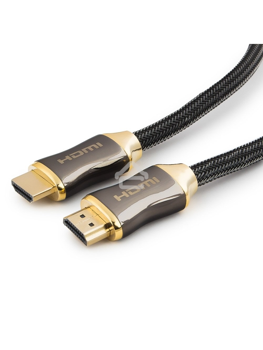 Кабель Cablexpert HDMI, серия Platinum, 4,5 м, v2.0, M/M, позол.разъемы, металлический корпус, нейлоновая оплетка, блистер