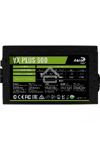 Блок питания Aerocool / Formula VX-500 PLUS, 500Вт 120мм, черный