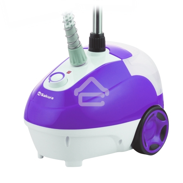 Отпариватель Sakura SA-3900P бел/фиолет 1,5л 1700Вт