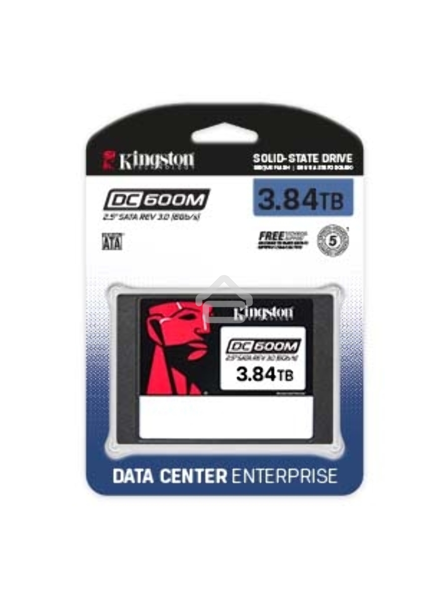 Накопитель SSD Kingston SSD DC600M, 3840GB, SATA III, 2.5