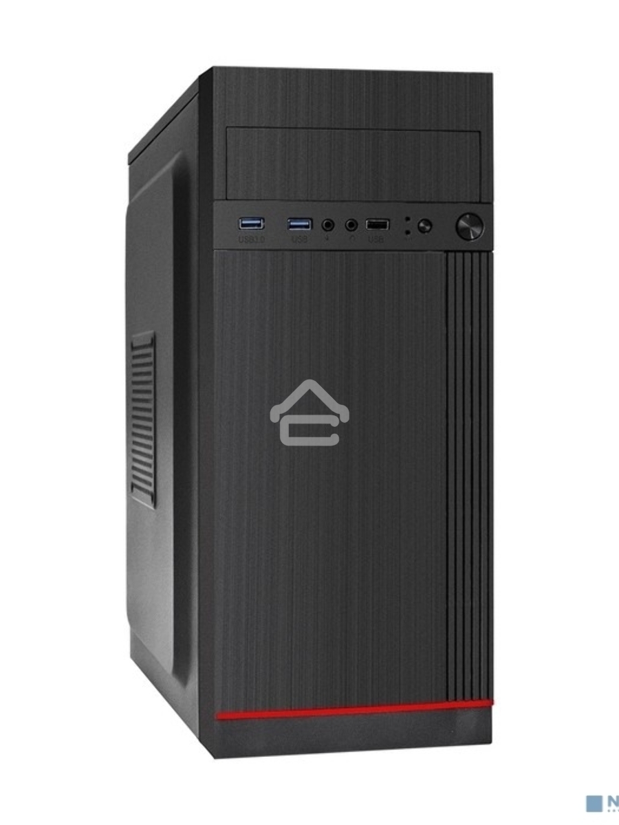 Компьютерный корпус Miditower ExeGate AA-442U2-AA400 (ATX, AA400 8 см, 1*USB+2*USB3.0, аудио, черный)