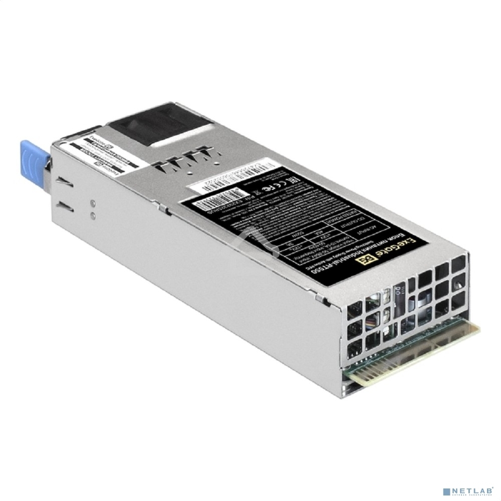 Блок питания серверный (модуль к RTS550 Redundant) 550W ExeGate Industrial-RT550 (APFC, КПД 94%(80 PLUS Platinum), 4 см fan)
