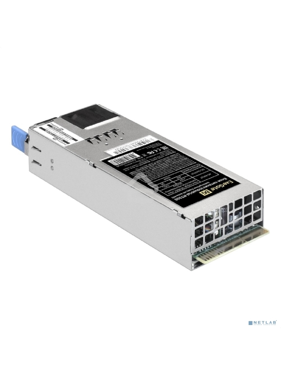 Серверный блок питания  (модуль к RTS550 Redundant) 550W ExeGate Industrial-RT550 (APFC, КПД 94%(80 PLUS Platinum), 4 cm fan)