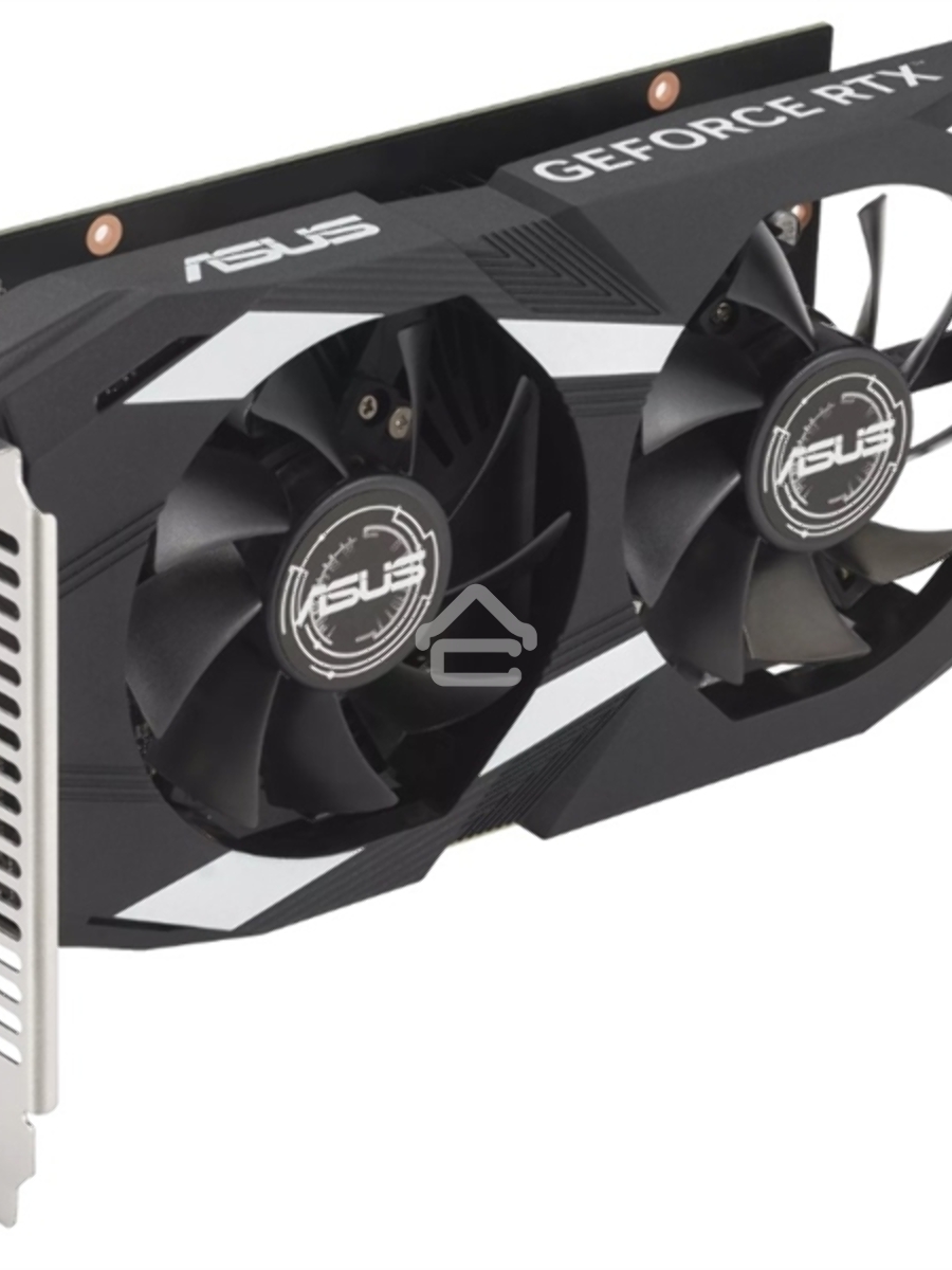 Видеокарта Asus DUAL-RTX3050-O6G NVIDIA GeForce RTX 3050 6Gb 96bit GDDR6 PCI-E 4.0 1507/14000 DVIx1 HDMIx1 DPx1 HDCP Ret