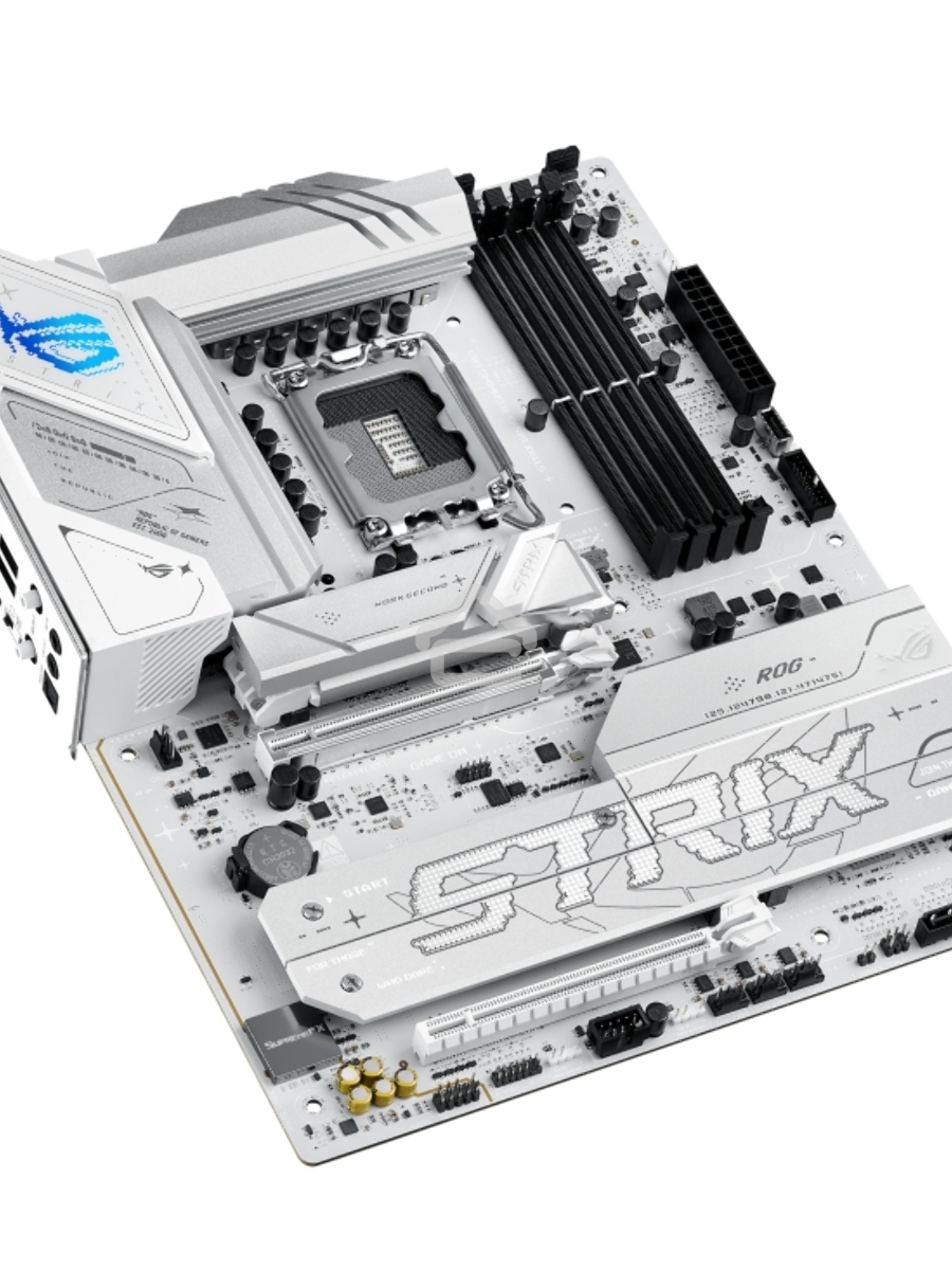 Материнская плата ASUS ROG STRIX B860-A GAMING WIFI, LGA1851, Intel B860, 4xDDR5, 4xSATA, 4xM.2, 2xPCIe 5.0 x16, 1xDP, 1xHDMI, 1x2.5Gb LAN, Wi-Fi, Bluetooth, 4xUSB 2.0, 2xUSB 3.2 Gen 1, 3xUSB 3.2 Gen 2, 1xUSB 4, 2xUSB-C, 3x3.5 мм, 7.1, ATX