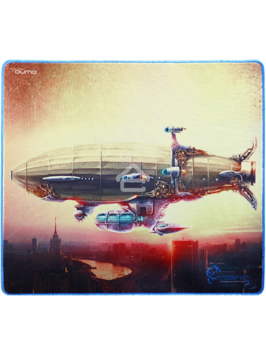 КоврикQumo Moscow Zeppelin для мыши, 400*355*3