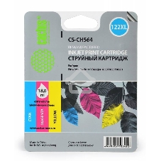 Картридж струйный Cactus CS-CH564 №122XL многоцветный (18 мл.) для DeskJet 1050/2050/2050s