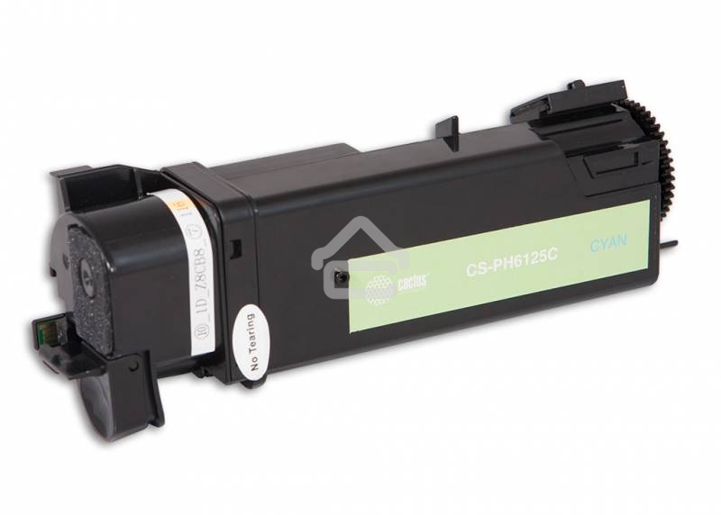 Картридж лазерный Cactus CS-PH6125C (106R01335) голубой (1000 стр.) для Xerox 6125/6125n