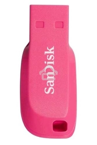 Флеш диск 16GB SanDisk CZ50 Cruzer Blade, USB 2.0, Pink