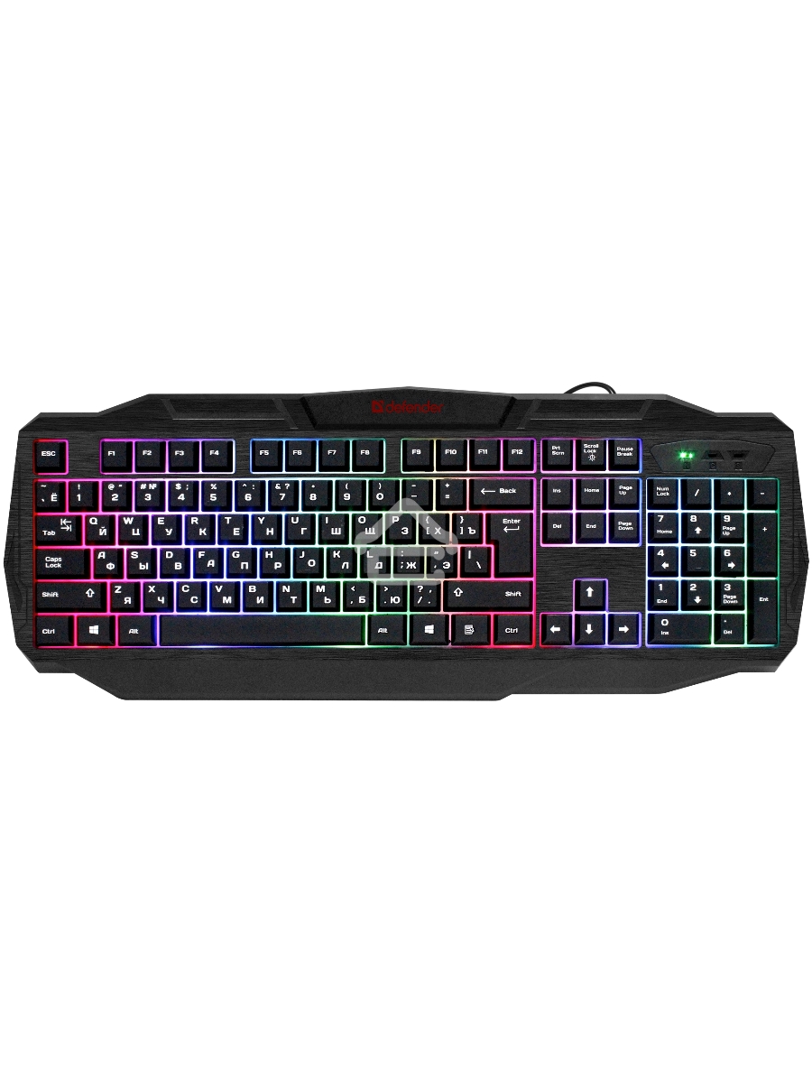 Клавиатура Defender Ultra HB-330L RU проводная, USB, чёрный