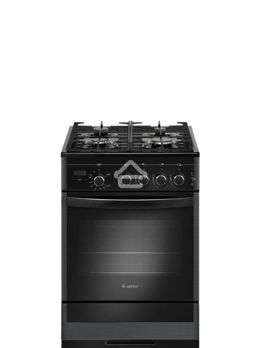 Плита газовая Gefest ПГ 5500-03 0044 черный, конфорок 4 шт, духовка 52 л, 50 см x 85 см x 58.5 см