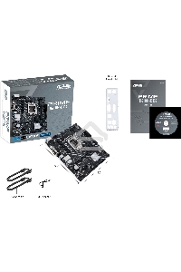 Материнская плата ASUS PRIME H610M-D D4, LGA 1700, Intel H610, 2xDDR4, 4xSATA, 1xM.2, 1xPCIe 4.0 x16, 1xPCI, 1xHDMI, 1xVGA, 1x 1Gb LAN, 2xUSB-A 2.0, 2xUSB-A 3.2 Gen 1, 3x3.5 мм, 7.1, mATX
