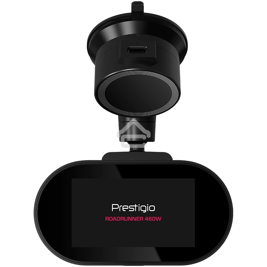 Видеорегистратор Prestigio RoadRunner 460W, 3.0'' IPS (854x480) touch screen display, WQHD 2.5K 2560x1440@30fps, Mstar SSC8629Q, 5 MP CMOS Sony Starvis IMX335 image sensor, 5 MP camera, 140° Viewing Angle, Wi-Fi, USB Type-C, Supercapacitor, Night Vision, 