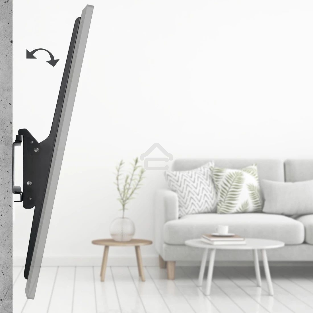 Кронштейн для телевизора Hama 00220844 черный, 37