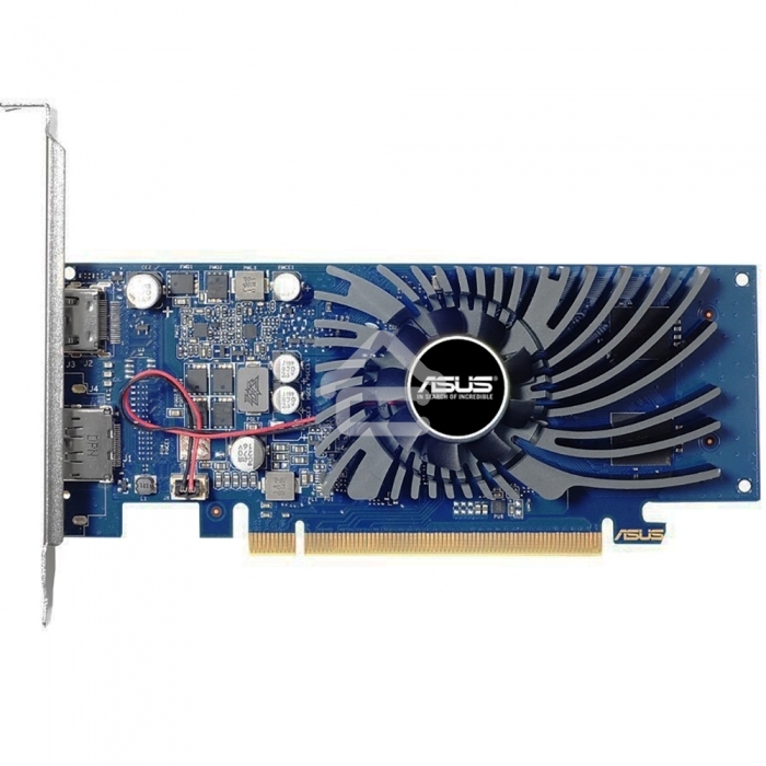 Видеокарта AsusGT1030-2G-BRK nVidia GeForce GT 1030 2048Mb 64bit GDDR5 1228/6008/HDMIx1/DPx1/HDCP PCI-Elow profile Ret