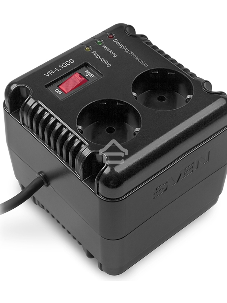 Сетевой фильтр SVEN Стабилизатор напряжения VR-L1000 [SV-014872]
