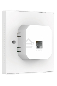 Точка доступа TP-Link Omada AC1200 wireless MU-MIMO Gigabit wall-plate Access Point, 1 Gigabit downlink port, 1 gigabit uplink port, 802.3af/at PoE in, wall plate mounting, support standalone mode and controlled by Omada SDN controller (Software/hardware/