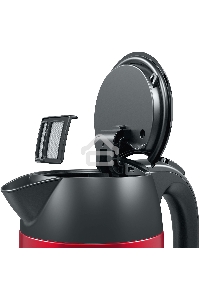 Чайник электрический Bosch TWK3P424 1.7л. 2400Вт красный (корпус: нержавеющая сталь)