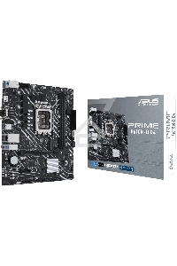 Материнская плата ASUS PRIME H610M-D D4, LGA 1700, Intel H610, 2xDDR4, 4xSATA, 1xM.2, 1xPCIe 4.0 x16, 1xPCI, 1xHDMI, 1xVGA, 1x 1Gb LAN, 2xUSB-A 2.0, 2xUSB-A 3.2 Gen 1, 3x3.5 мм, 7.1, mATX