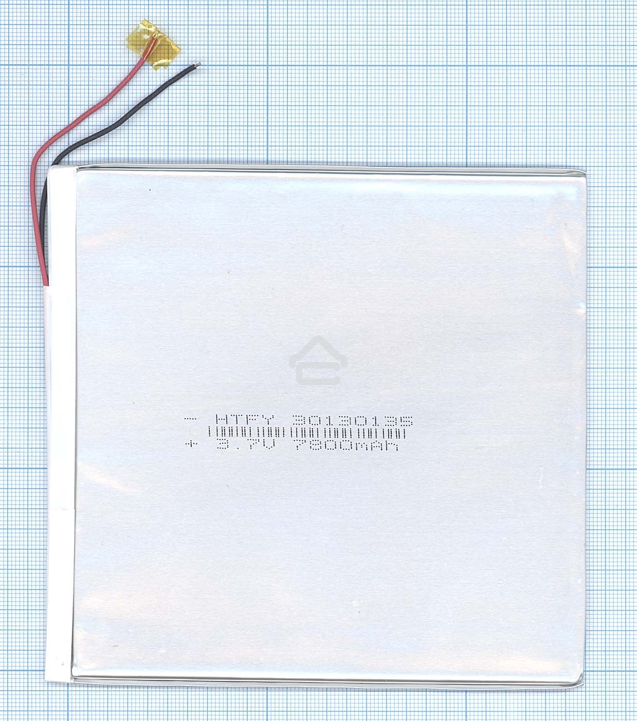 Аккумулятор Li-Pol (батарея) 3*130*135мм 2pin 3.7V/7800mAh