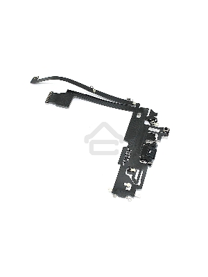 Шлейф с разъемом зарядки и микрофоном для Apple iPhone 12 Pro Max, синий