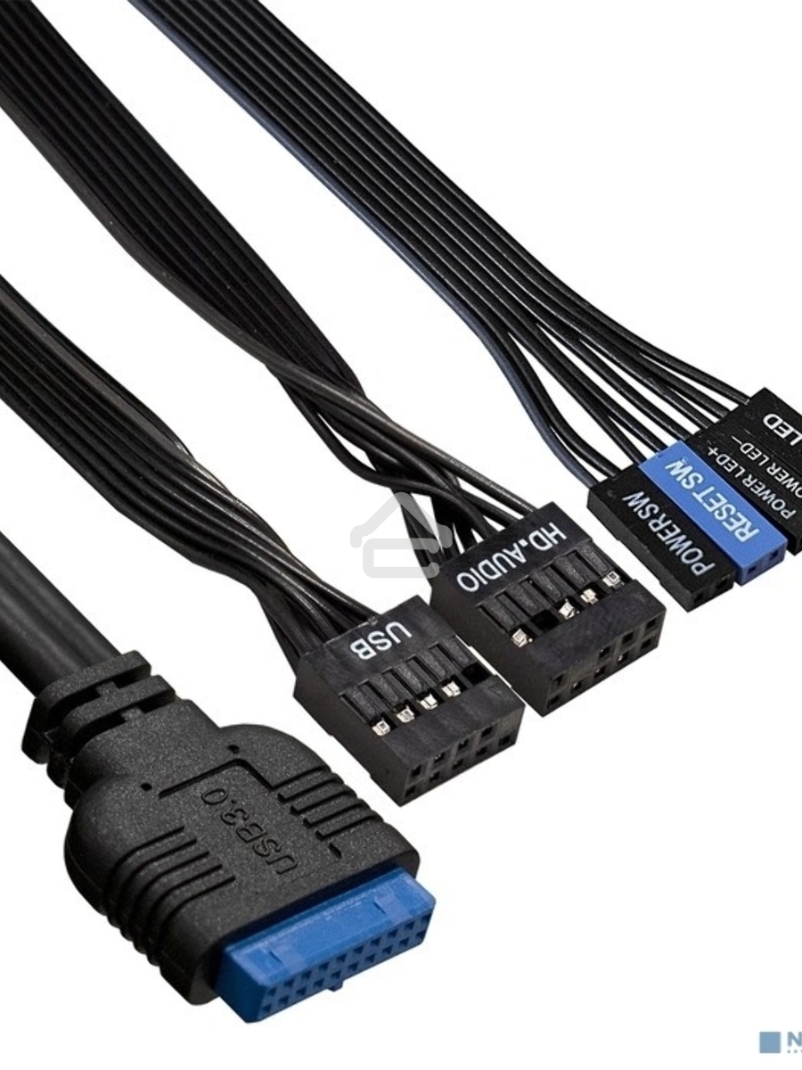 Компьютерный корпус Miditower ExeGate AA-442U2-AA400 (ATX, AA400 8 см, 1*USB+2*USB3.0, аудио, черный)