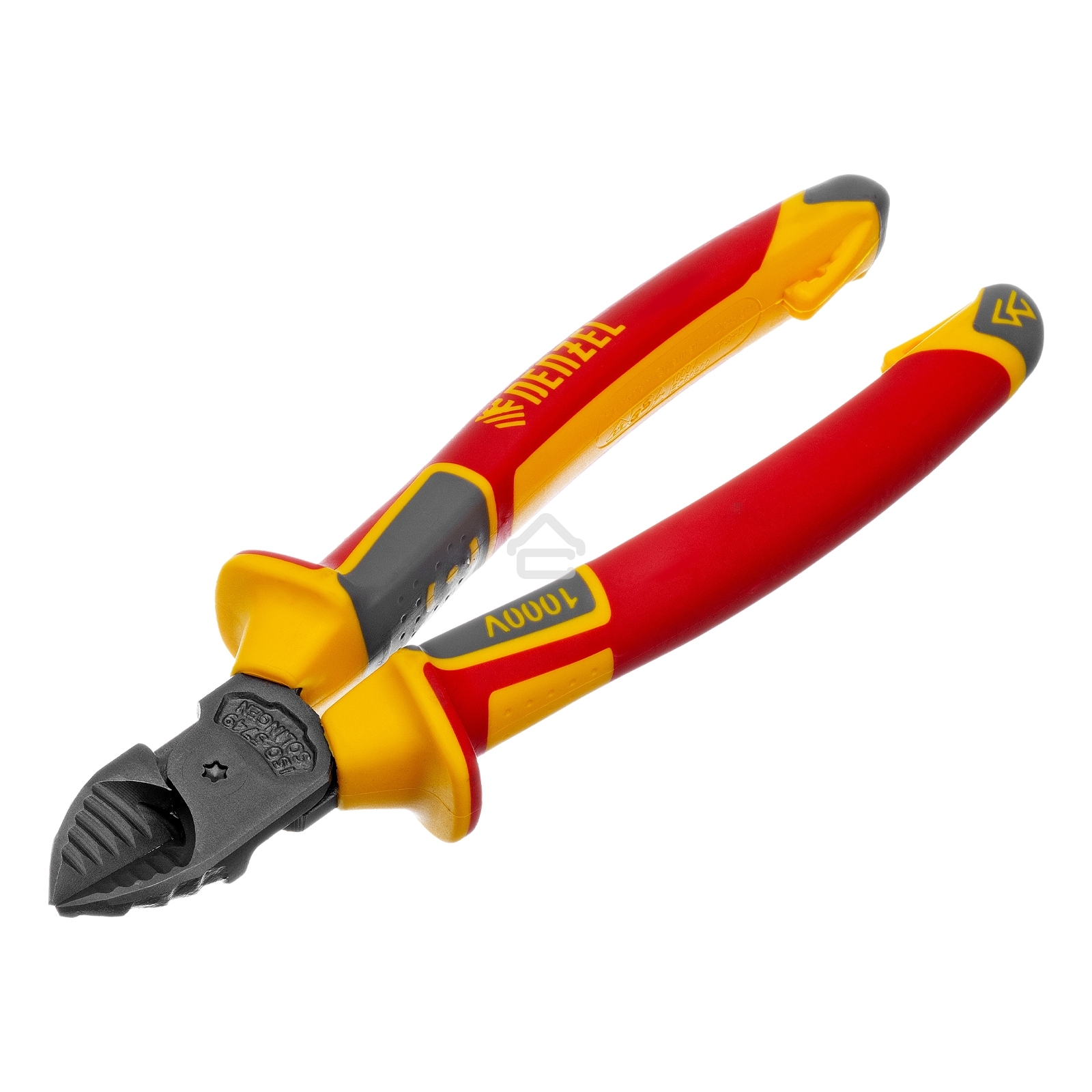 Бокорезы Denzel диэлектрические рукоятки, до 1000 В, трехкомпонентные рукоятки, 180 мм