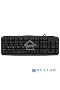 Клавиатура Oklick 100M/100M HW3 черный USB
