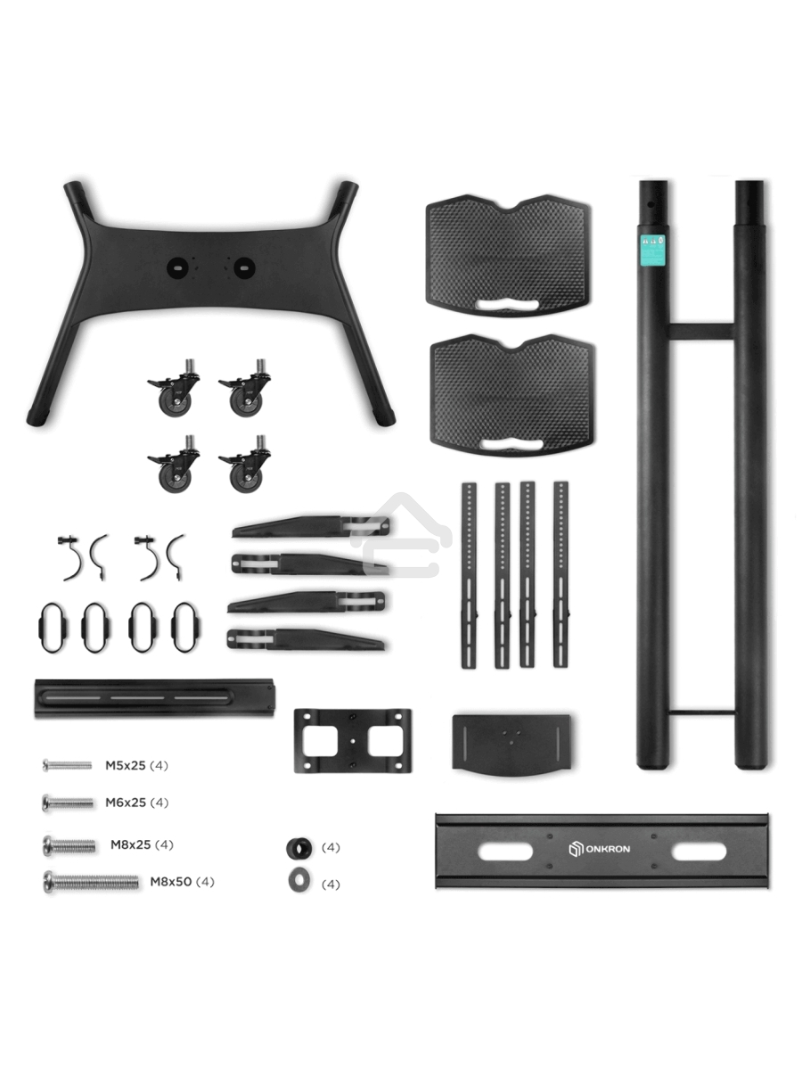 Стойка для двух телевизоров с кронштейном ONKRON TS1881DV 40