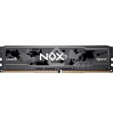 Оперативная память Apacer Nox, DDR5, 16GB (1x16 GB), 5200 MHz, CL40, DIMM, радиатор, черный