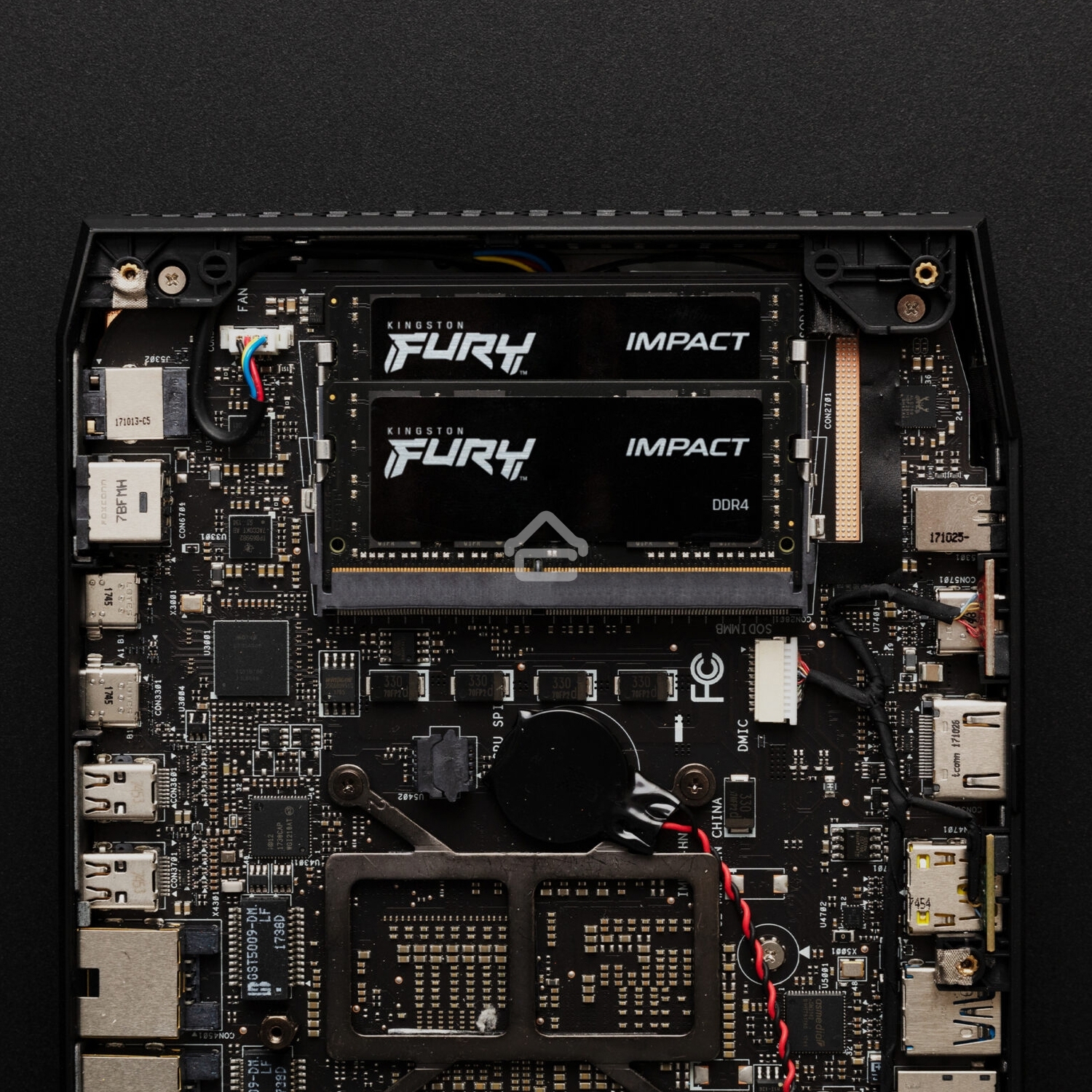 Оперативная память Kingston Fury Impact, DDR5, 16Gb (1x16Gb), 6000MHz, CL38, ECC SO-DIMM