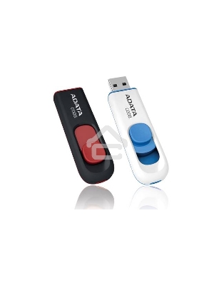 Флэш диск ADATA Flash Drive 64Gb С008 AC008-64G-RWE {USB2.0, White}
