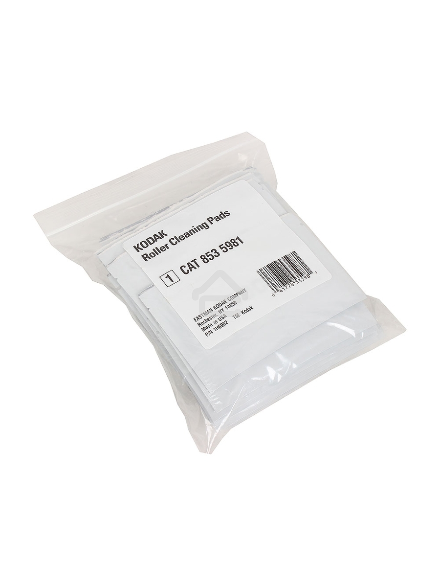 Салфетки для чистки резиновых роликов Kodak Roller Cleaning (упаковка из 24 пакетов) <8535981> 