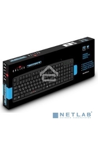 Клавиатура Oklick 100M/100M HW3 черный USB
