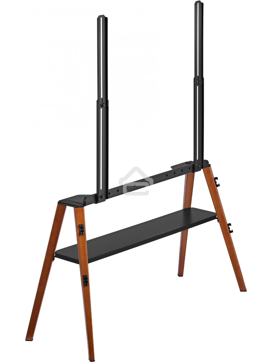Подставка для телевизора Cactus CS-ST3647BKWN черный/орех 49