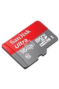 Флеш-накопитель Sandisk Ultra Android microSDHC 16GB 80MB/s Class 10