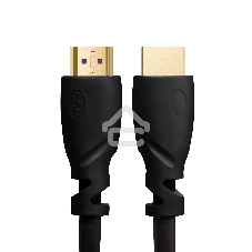 Кабель Greenconnect PROF 15.0m HDMI версия 2.0, черный, OD9.0мм, 28/24 AWG, позолоченные контакты, Ethernet 18.0 Гбит/с, 3D, 4K GCR-HM313-15.0m, тройной экран Greenconnect Кабель PROF 15.0m HDMI версия 2.0, черный, OD9.0мм, 28/24 AWG, позолоченные контакт