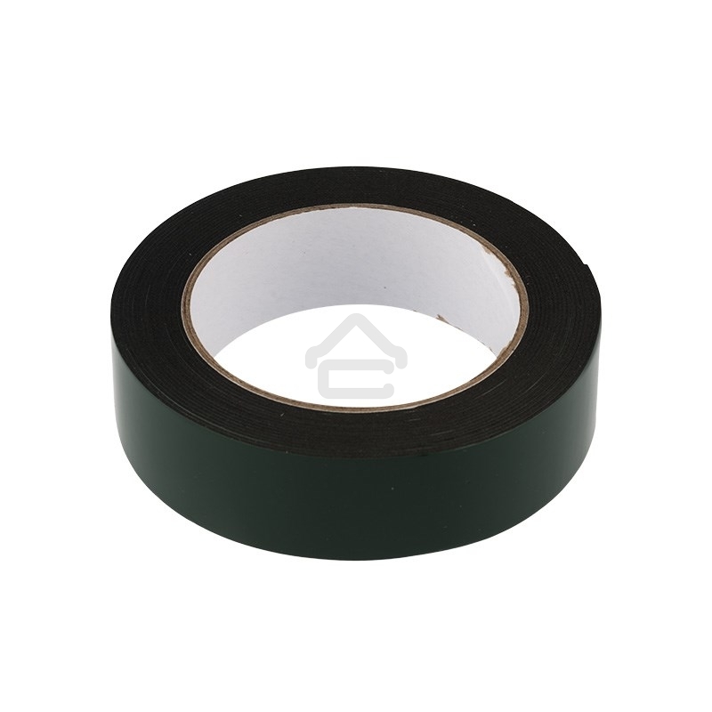 Двухсторонний скотч Rexant, черная, вспененная ЭВА основа, 30 мм, ролик 5 м