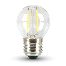 Ретро-лампа Neon-night Filament G45 E27, 2W, 230 В, теплый белый 3000 K