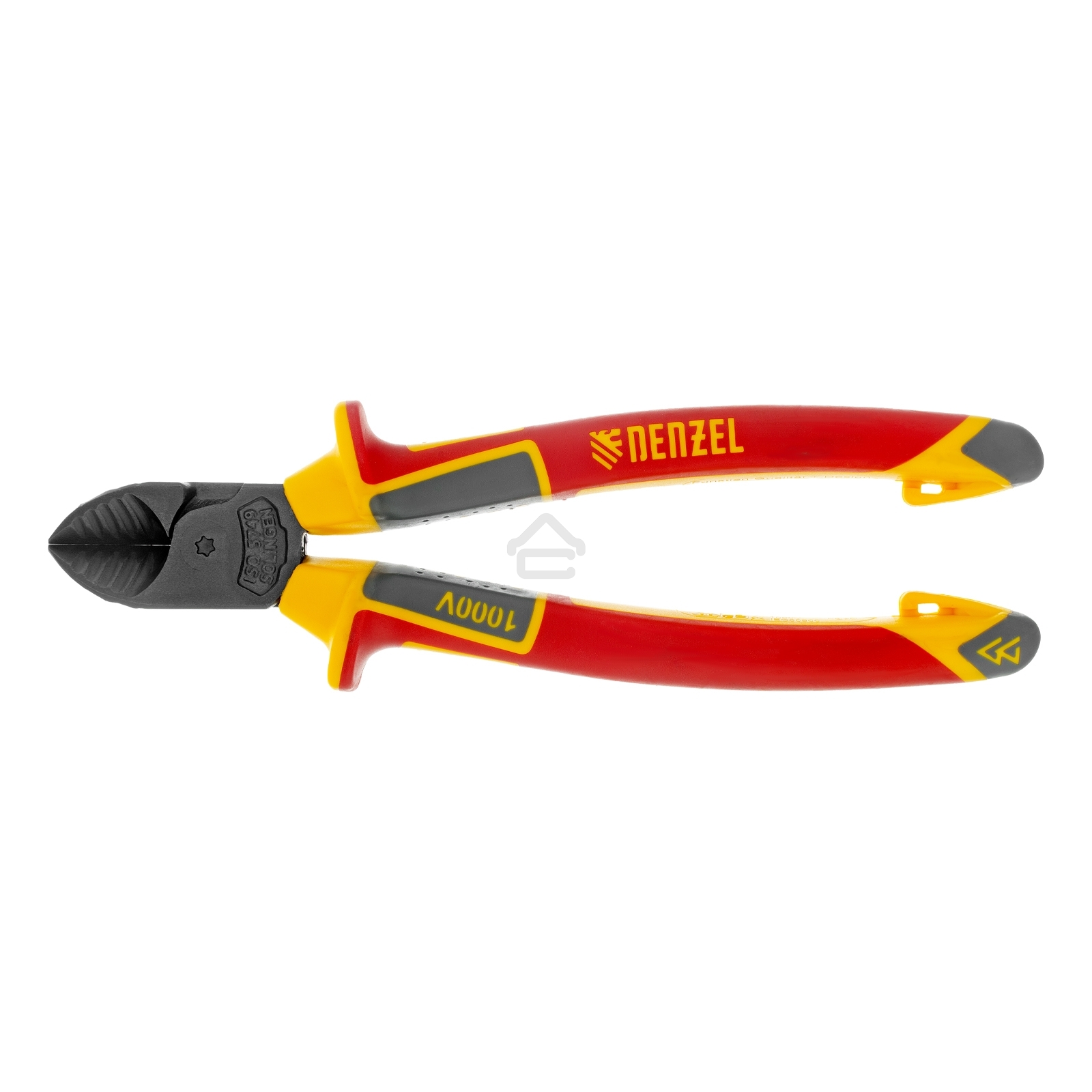 Бокорезы Denzel диэлектрические рукоятки, до 1000 В, трехкомпонентные рукоятки, 180 мм