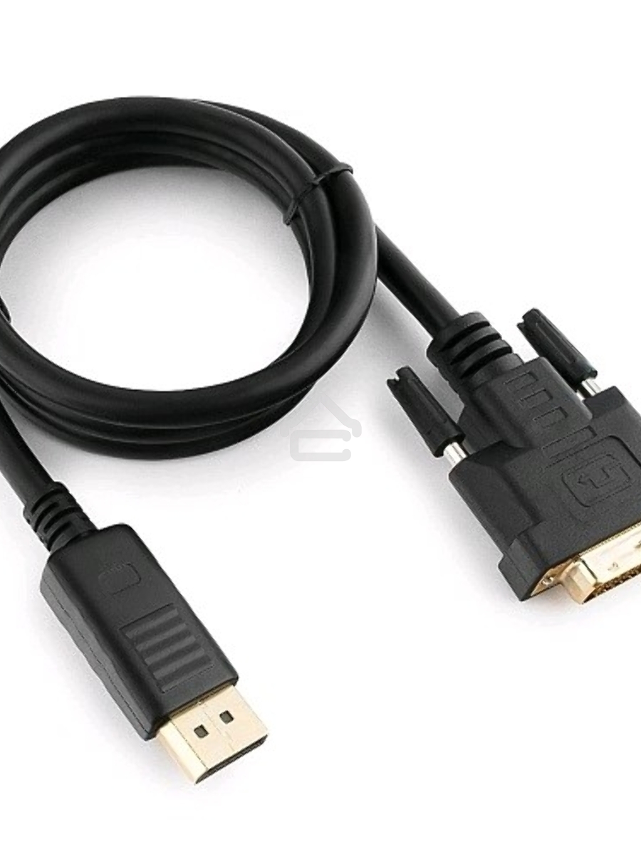 Кабель DisplayPort-DVI Gembird/Cablexpert 1м, 20M/19M, черный, экран, пакет(CC-DPM-DVIM-1M)