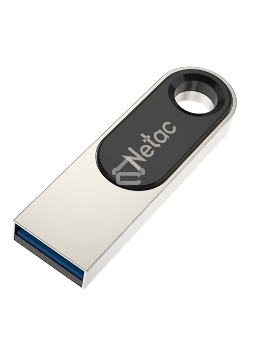 Флеш диск Netac U278 NT03U278N-064G-30PN, 64Gb, USB3.0, металлическая матовая