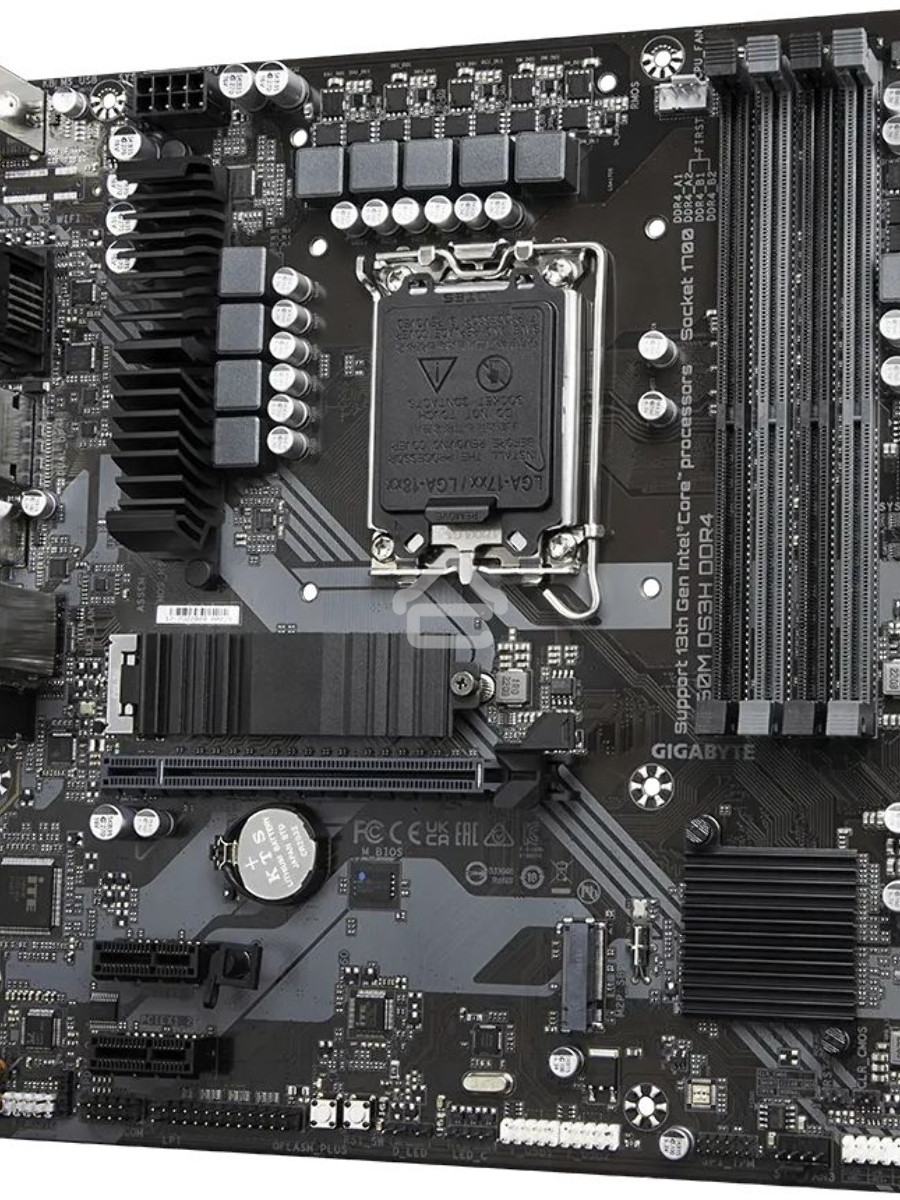 Материнская плата Gigabyte B760M DS3H DDR4, LGA 1700, Intel B760, 4xDDR4, 4xSATA, 2xM.2, 1xPCIe 4.0 x16, 2xPCIe x1, 1xHDMI, 1xDP, 1xVGA, 1x 2.5Gb LAN, 3xUSB-A 3.2 Gen 1, 1xUSB-C 3.2 Gen 2, 2xUSB-A 2.0, 3x3.5 мм, 7.1, mATX