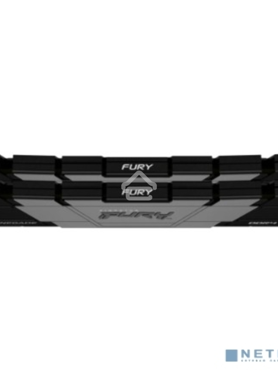 Оперативная память Kingston Fury Renegade, DDR4, 32GB (2x16GB), 3200MHz, CL16, DIMM, с радиаторами, серый/черный